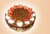 Шоколадова торта Шоко Парадайз с розов или с белгийски тъмен шоколад и ягоди от Сладкарница Орхидея - thumb 2