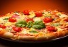 Вечеря за ДВАМА в италиански стил: ДВЕ пици (голяма и малка) от Ресторанти Златна круша - thumb 1