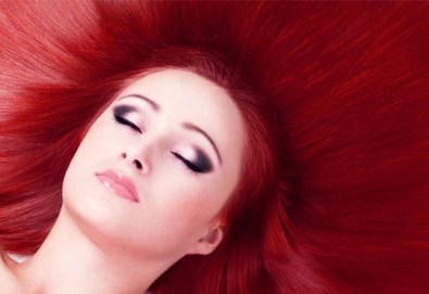 Боядисване на супер цена! Подстригване + боядисване с боя на клиента, маска L'Oreal и прическа в Салон Swarovski