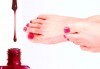 В цветовете на SNB! Арома педикюр с ароматни соли, пилинг, масаж на ходилата и декорации в Medina SPA & Wellness - thumb 3
