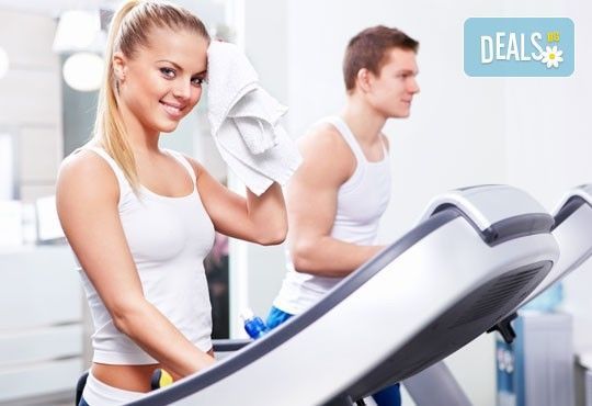 Заредете се с енергия и добро настроение! 1 тренировка с чаша фреш или протеинов шейк във фитнес МК Sport! - Снимка 1