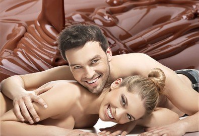 Chocolate терапия за двама! Пилинг шоколад на гръб и дълбоко релаксиращ масаж на цяло тяло в Wellness Center Ganesha!