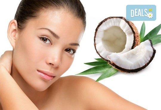 Антиейдж терапия за лице, шия и деколте със 100% натурално кокосово масло и естествени кристали в Wellness Place BEL! - Снимка 1
