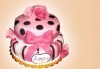 Празнична торта с пъстри цветя, дизайн на Сладкарница Джорджо Джани - thumb 8