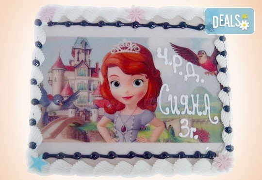 Сладкарница Орхидея сбъдва детските мечти! Поръчайте торта с фотоснимка - Миньоните, Мечо Пух, Макуин или с Ваша снимка - Снимка 18