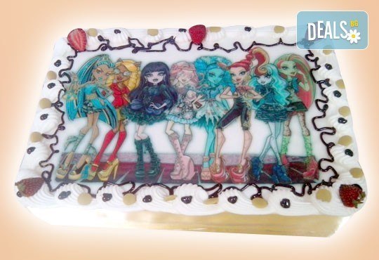 Сладкарница Орхидея сбъдва детските мечти! Поръчайте торта с фотоснимка - Миньоните, Мечо Пух, Макуин или с Ваша снимка - Снимка 19