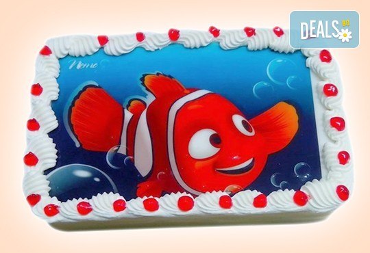 Сладкарница Орхидея сбъдва детските мечти! Поръчайте торта с фотоснимка - Миньоните, Мечо Пух, Макуин или с Ваша снимка - Снимка 6