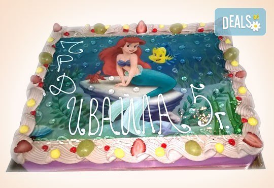 Сладкарница Орхидея сбъдва детските мечти! Поръчайте торта с фотоснимка - Миньоните, Мечо Пух, Макуин или с Ваша снимка - Снимка 12