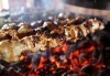 Предложение за двама! Хапнете 2 порции шашлик на скара, гарнитура от пържени картофи и салата от зеле и моркови в ресторант Balito 3 в Надежда! - thumb1 1
