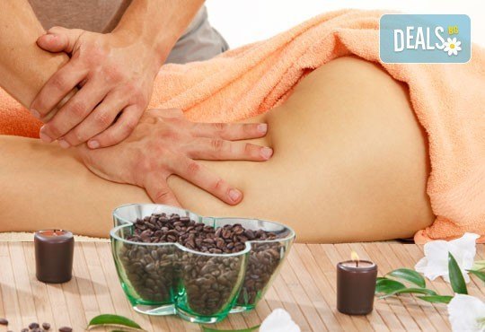 Поглезете кожата и сетивата си с пилинг масаж с кафе и дълбокотъканен масаж на цяло тяло в студио My Spa! - Снимка 1