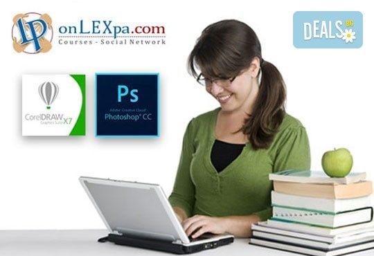 Oнлайн курс за работа с Photoshop и CorelDraw, страхотен IQ тест и удостоверение за завършен курс от onLEXpa.com! - Снимка 1