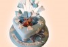 Тематична 3D торта Замръзналото кралство от 12 до 37 парчетата - кръгла, голяма правоъгълна или триизмерна кукла Елза от Сладкарница Джорджо Джани! - thumb 5