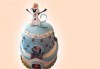 Тематична 3D торта Замръзналото кралство от 12 до 37 парчетата - кръгла, голяма правоъгълна или триизмерна кукла Елза от Сладкарница Джорджо Джани! - thumb 4