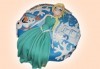 Тематична 3D торта Замръзналото кралство от 12 до 37 парчетата - кръгла, голяма правоъгълна или триизмерна кукла Елза от Сладкарница Джорджо Джани! - thumb 2