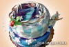 Тематична 3D торта Замръзналото кралство от 12 до 37 парчетата - кръгла, голяма правоъгълна или триизмерна кукла Елза от Сладкарница Джорджо Джани! - thumb 3