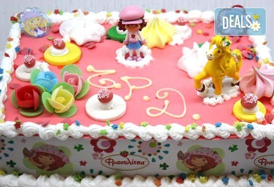 Изненадайте Вашия малчуган! Детска торта за момче или момиче с пандишпан и пухкав ароматен крем от сладкарница Сладост! - Снимка 2