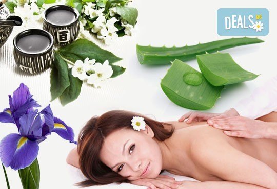 60 минутен арома, класически или релаксиращ масаж с жасмин, ирис, алое в Medina SPA & Wellness - Снимка 1