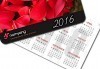 Ексклузивно от Офис 2! 100 броя джобни календарчета за 2016-та година, ламинат мат/ гланц, заоблени ъгли, с Ваша снимка - thumb 1