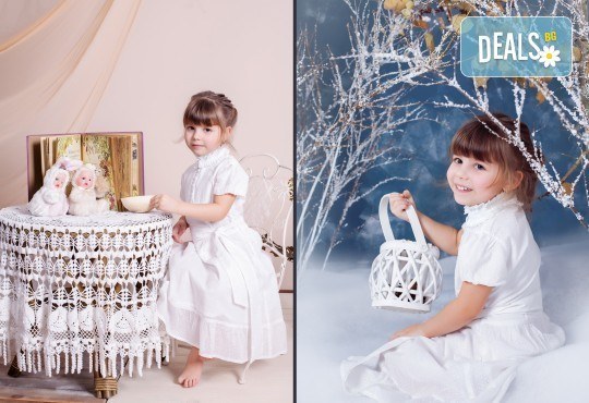 Детска и семейна фотосесия, деца от 10 месеца до 12 години с 12 обработени кадъра от Приказните снимки! - Снимка 7