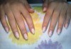 Красив и дълготраен маникюр с Shellac, сваляне на стар гел лак и 2 декорации в салон Професионален усет - thumb1 3