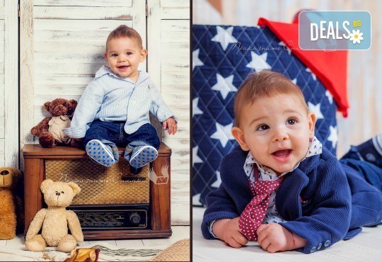 Детска и семейна студийна фотосесия с уникални декори, за деца от 10 месеца до 12 г., от Приказните снимки! - Снимка 17