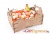 Внесете уют за празника - декорирайте смело! Дървена щайгичка с пирографирани великденски яйца от Gift Express! - thumb 1