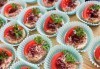 Малки кулинарни изкушения за щастливи мигове! 140 бр. хапки и бонус 50% отстъпка от сладките вкуснотийки на Мечо Фууд Кетъринг! - thumb1 7