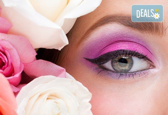 За изкусителен поглед! Перманентно извиване и боядисване на мигли в салон Чармо в Редута! - Снимка 1