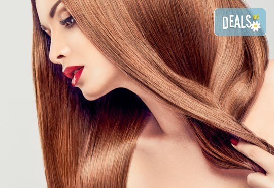 Ботокс терапия с ампула, маска и оформяне на косата със сешоар, от стилист на Салон Blush Beauty! - Снимка 1