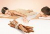Ароматен релакс масаж на гръб с канела за ДВАМА плюс Hot stones и масаж на лице в SPA ''Senses Massage & Recreation'' - thumb 1