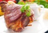 Празнично угощение! Печена агнешка предна четвърт с класическа зелена салата от кулинарна работилница Деличи! - thumb 1