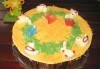 Сладък Великден! Козуначена торта с белгийски шоколад и великденска декорация от Сладкарница Орхидея - thumb 2