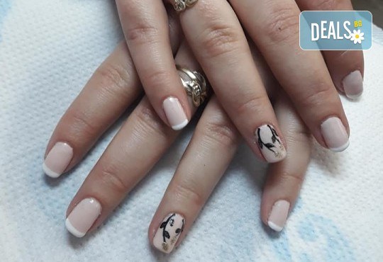 Перфектен маникюр! Цветен маникюр с гел лак BlueSky + подарък сваляне на гел лак в Салон Мечта - Снимка 5