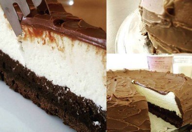 С повод или без! Вземете топящ се в устата шоколадов чийзкейк - цели 2 килограма, 16 парчета, от сладкарница Cheesecakers!