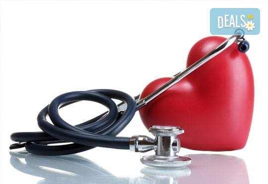 Пакет за кардиологична превенция! Преглед при кардиолог, изследване на общ холестерол, LDL-холестерол, HDL-холестерол и триглицериди, ЕКГ в Диагностично-консултативен център Асцендент - Снимка 1