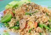 Предплатете един лев и вземете пиле с къри и бял ориз и свежа салата с нахут и чери домати в ресторант Санури! - thumb 1