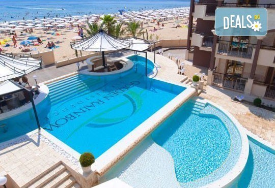 През септември на първа линия в Слънчев бряг! 1 нощувка за 2-ма възрастни и две деца или 3-ма възрастни в хотел Golden Rainbow First Line Apartments! - Снимка 13