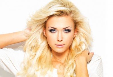 Боядисване с боя на клиента, подстригване, терапия за запазване на цвета, сешоар и подарък плитка, студио за красота Mелани!