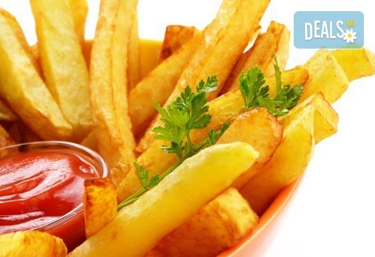 Голямо плато 880 г вкусна скара плюс шопска или зелена салата и порция пържени картофи със сирене от Сръбска скара Сан Марино! - Снимка 3