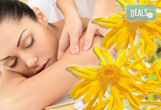 Спрете болката с лечебен масаж на цял гръб с арника от N&S Fashion зелен салон! - Снимка 2