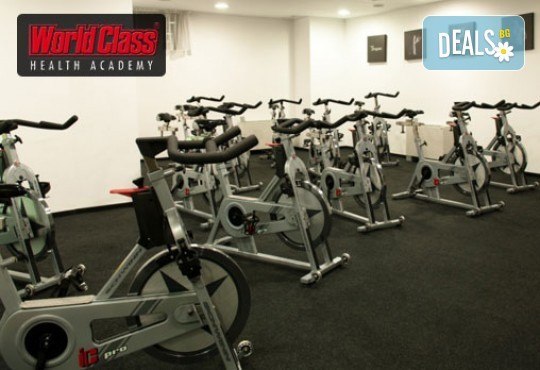 Едномесечна карта за неограничени посещения на фитнес, групови спортни занимания, басейни и СПА зона в World Class Health Academy Spa & Fitness! - Снимка 7