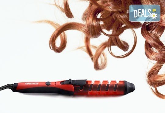 Зашеметяваща визия с маша за спираловидни къдрици Mesko MS2108 от Arriva Group - Снимка 1