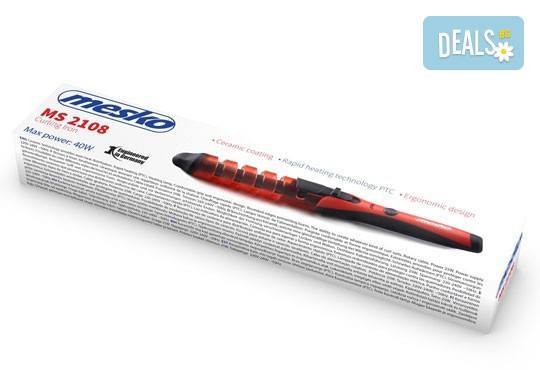 Зашеметяваща визия с маша за спираловидни къдрици Mesko MS2108 от Arriva Group - Снимка 2