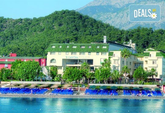 Супер почивка със самолет в Анталия! 7 нощувки, All Inclusive в хотел L`ANCORA BEACH 4*, Кемер, двупосочен билет, летищни такси и трансфери - Снимка 2