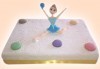 Бутикова торта с щампа Happy Birthday, перли, орхидеи, рози и любими детски герои от сладкарница Орхидея! - thumb 5
