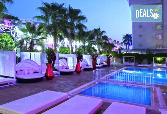 Всяка събота от 27.08 до 01.10 - страхотна почивка със самолет в Анталия! 7 нощувки, All Inclusive в хотел ANJELIQ CLUB HOTEL 4*, Алания, двупосочен билет, летищни такси и трансфери - Снимка 8