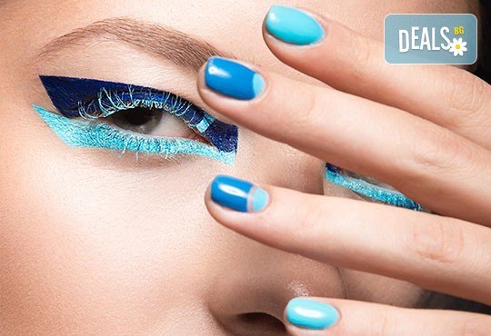 Цветни емоции! Маникюр с гел лак BlueSky, 2 декорации и подарък сваляне на гел лак в Салон за красота Belisimas - Снимка 2