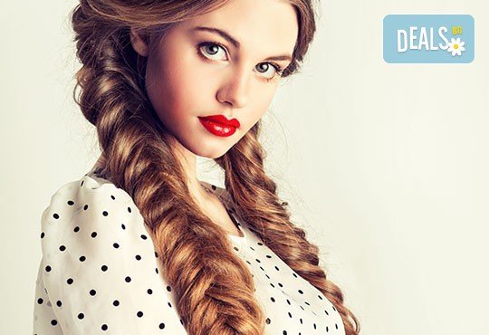 2, 3 плитки или рибена кост на измита коса от салон за красота Soleil! - Снимка 2