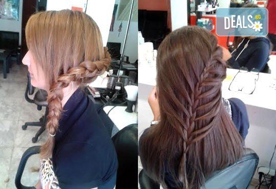 2, 3 плитки или рибена кост на измита коса от салон за красота Soleil! - Снимка 3