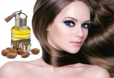 За красива визия! Подстригване, кератинова или арганова терапия и подсушаване или ретро преса по избор в студио Ma Belle!